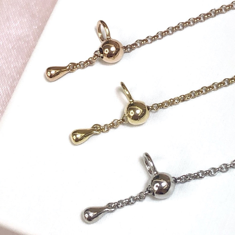 14K Solid Gold Diamond Multi Trio Bracelet view 3